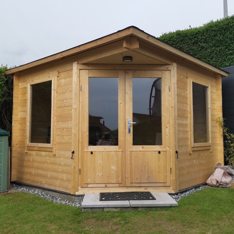 CHALET EMMA IN 40MM LOGS