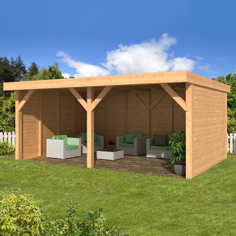 Tuindeco - Pine garden shed - Maaseik - Wooden siding