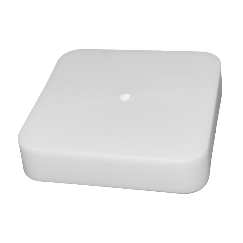 Platinium - Plug without hole white PVC 100x100mm