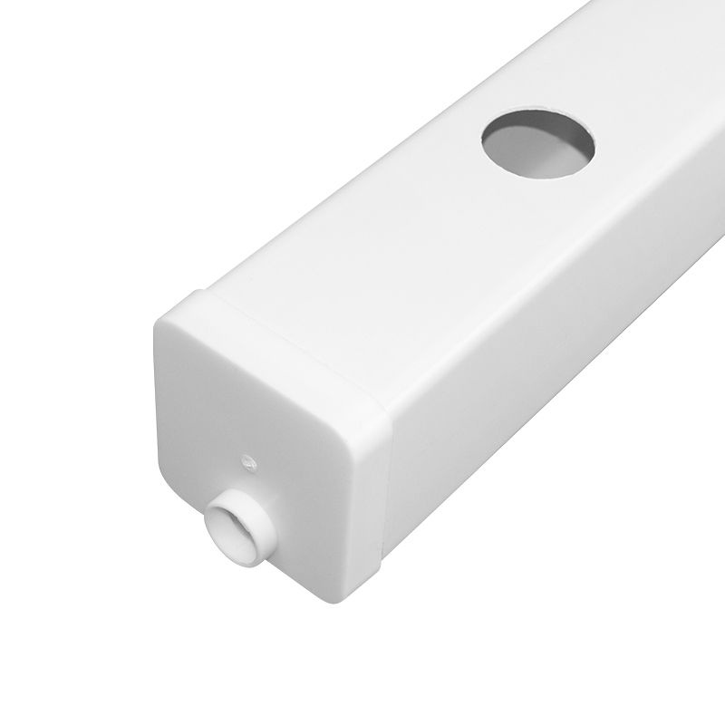 Platinium - Stöpsel mit Loch PVC weiß 100x100mm