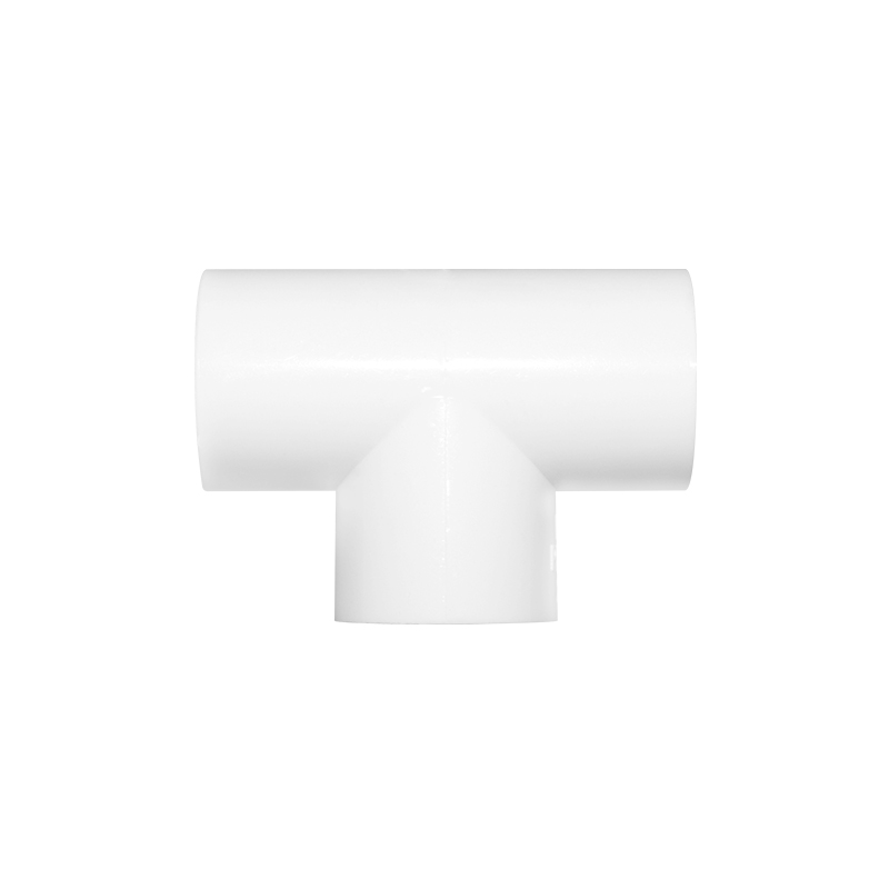 Platinium - T PVC bianco Ø25mm
