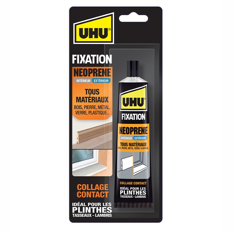 UHU - Neoprene Fixing Adhesive Beige - Tubo 125 g