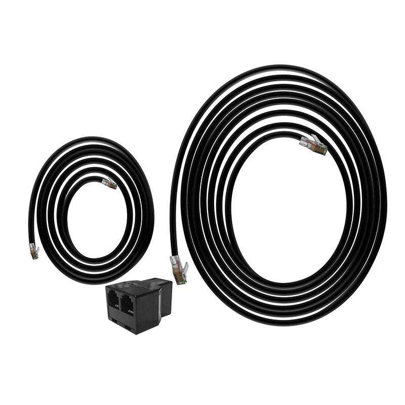 Trolmaster - Extensión del juego de cables RJ12 ECS-1