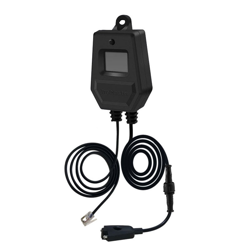 Trolmaster - WD-2 Détecteur d'eau + point tactile pour l'alerte d'inondation