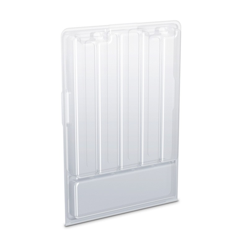 Boîte de transport transparente pour 5 boutures - 180 x 229 x 39 mm