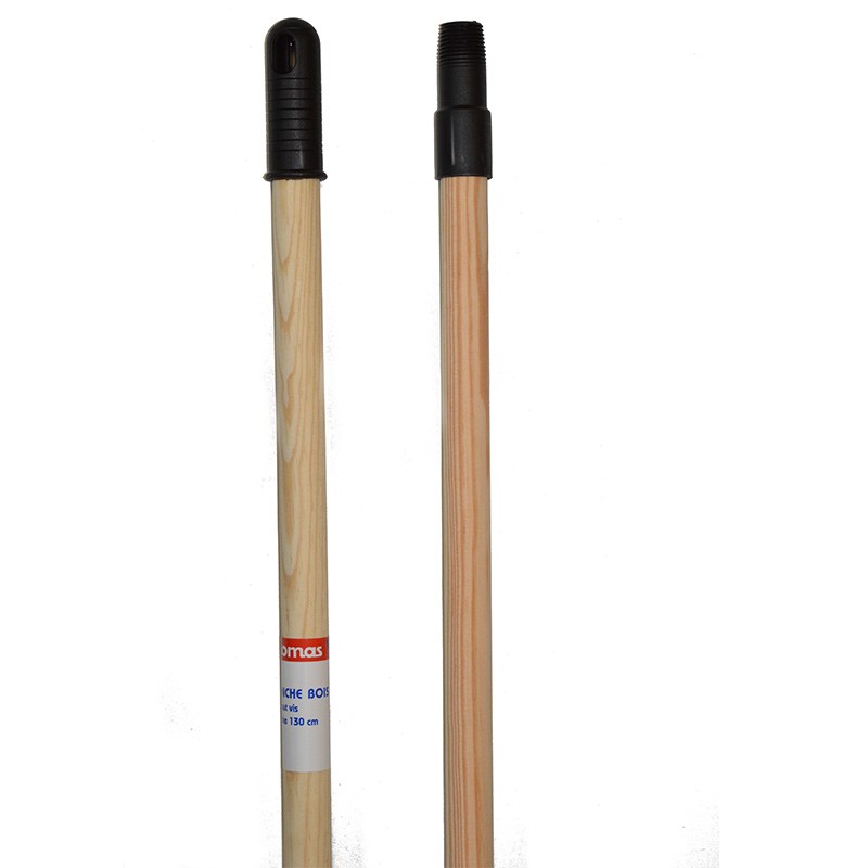 Brosserie Thomas - Manico di scopa - Presa a vite Ø 24 mm - 130 cm