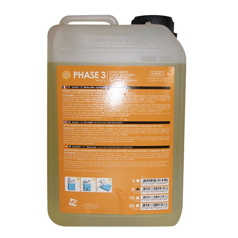 VAALSERBERG PHASE 3 3L Nueva fórmula