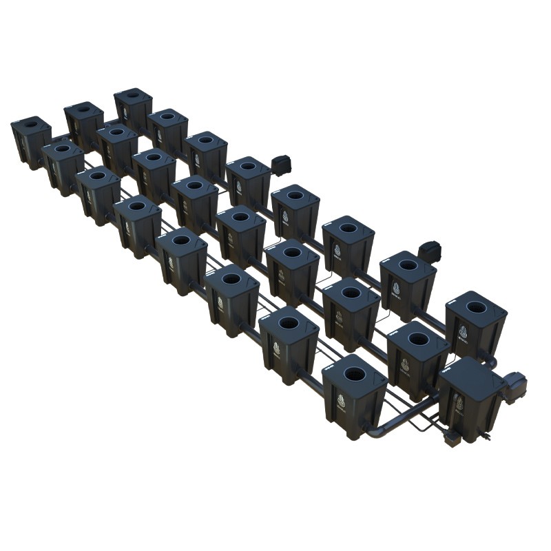 Idrolab - Système RDWC 3 rangs original 24+1 avec diffuseur Tuboflex