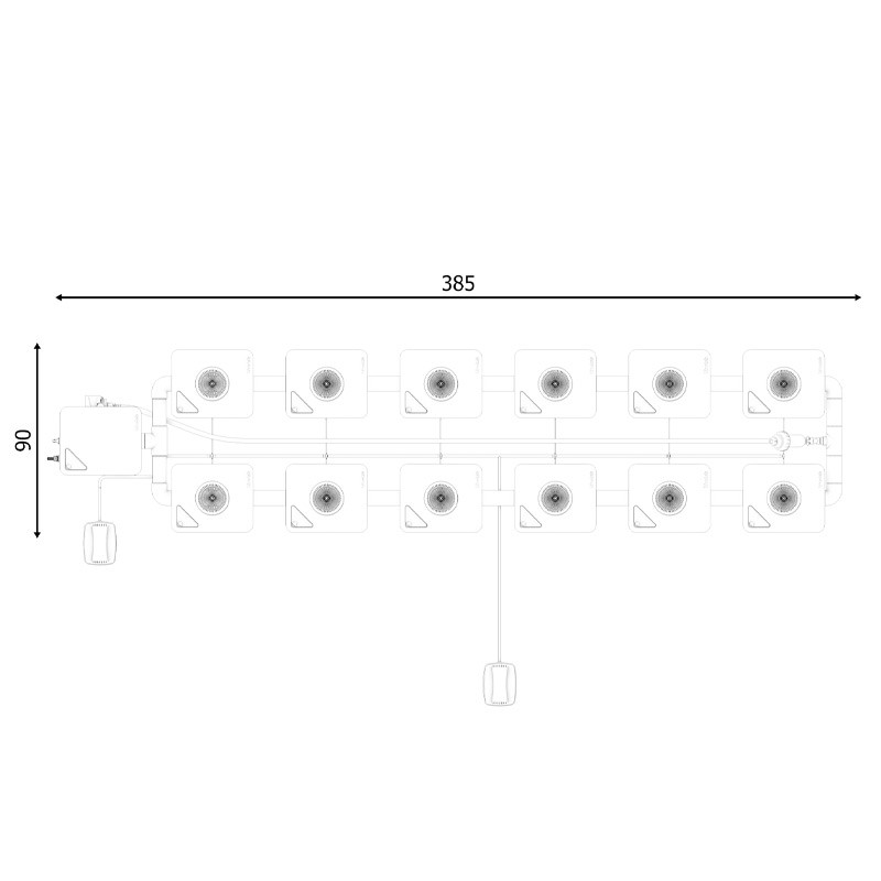 RDWC SYSTEM 2 ROWS ORIGINAL 12+1