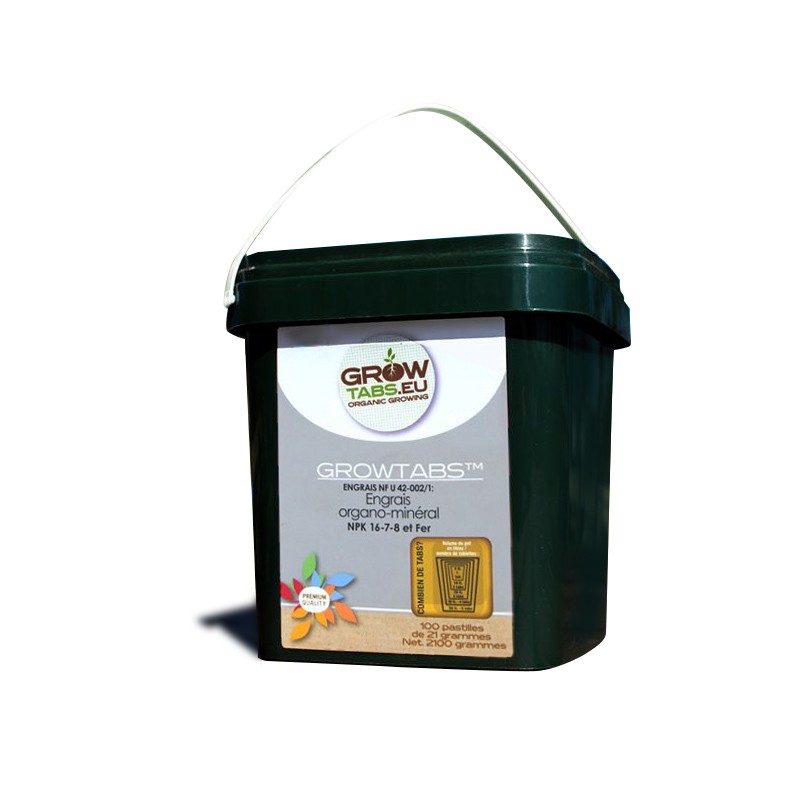 BioTabs - Engrais GrowTabs - x100 tablettes