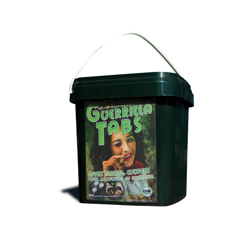 Biotabs - GuerrillaTabs (200 pièces) engrais comprimés 