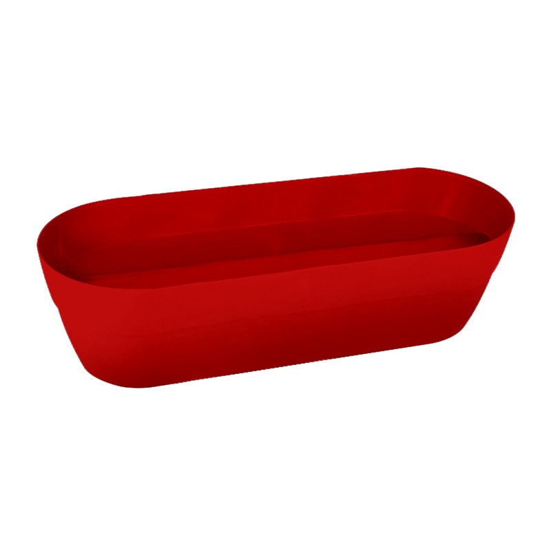 EDA - Jardinière Cancun - Rouge rubis - 38 L - 80 cm