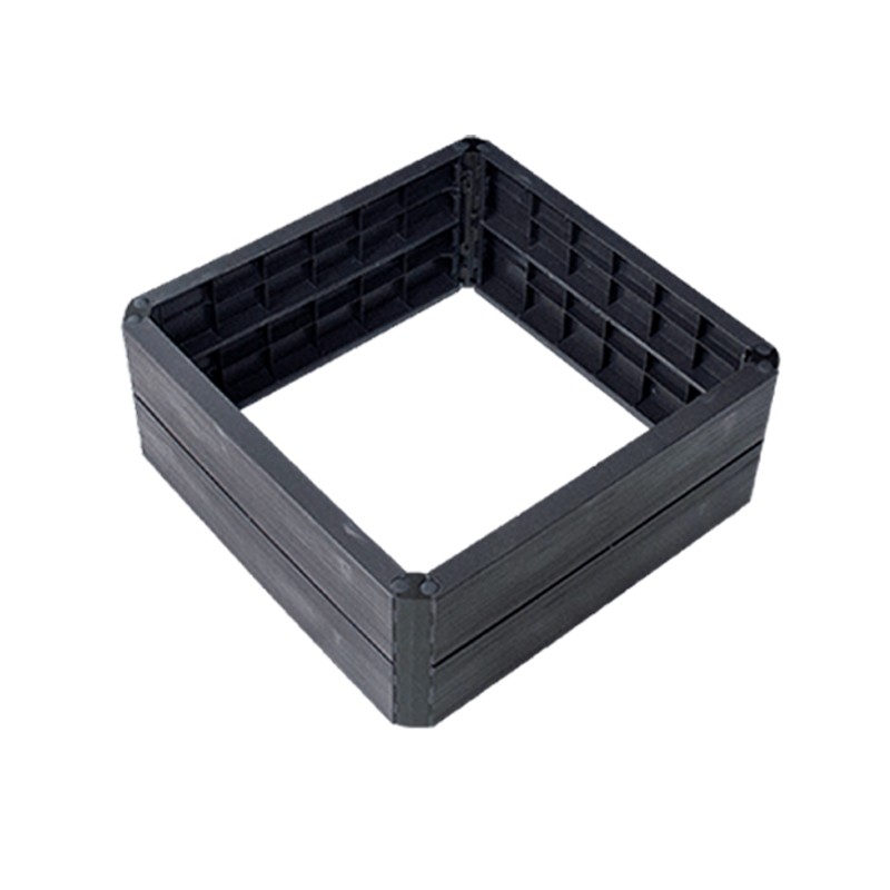 Ergo Quadro S - Plastic vegetable garden 4 walls: 60cm x 60cm x 25cm