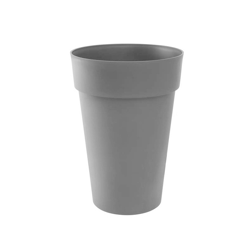 EDA - Vase haut Toscane - Gris béton - 67 L - 65 cm