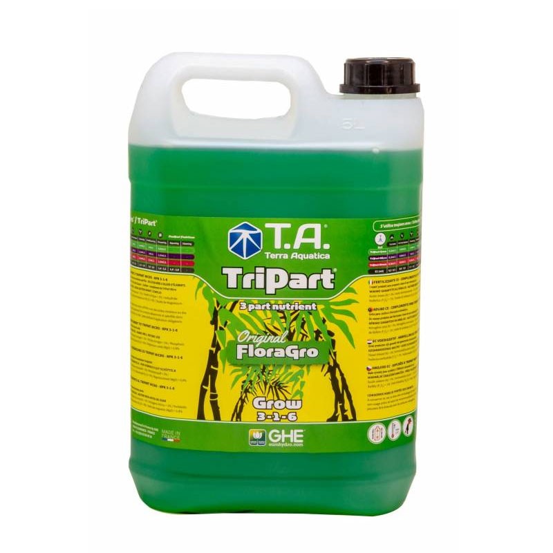 Terra Aquatica GHE - Tripart Grow-Dünger 5L