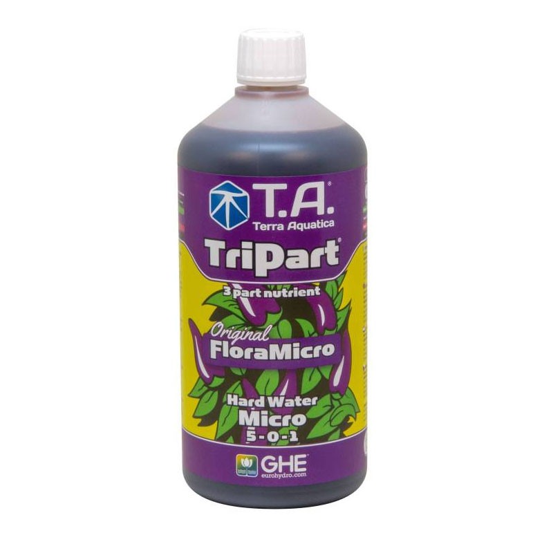 Terra Aquatica GHE - TripartMicro meststof voor hard water 1L