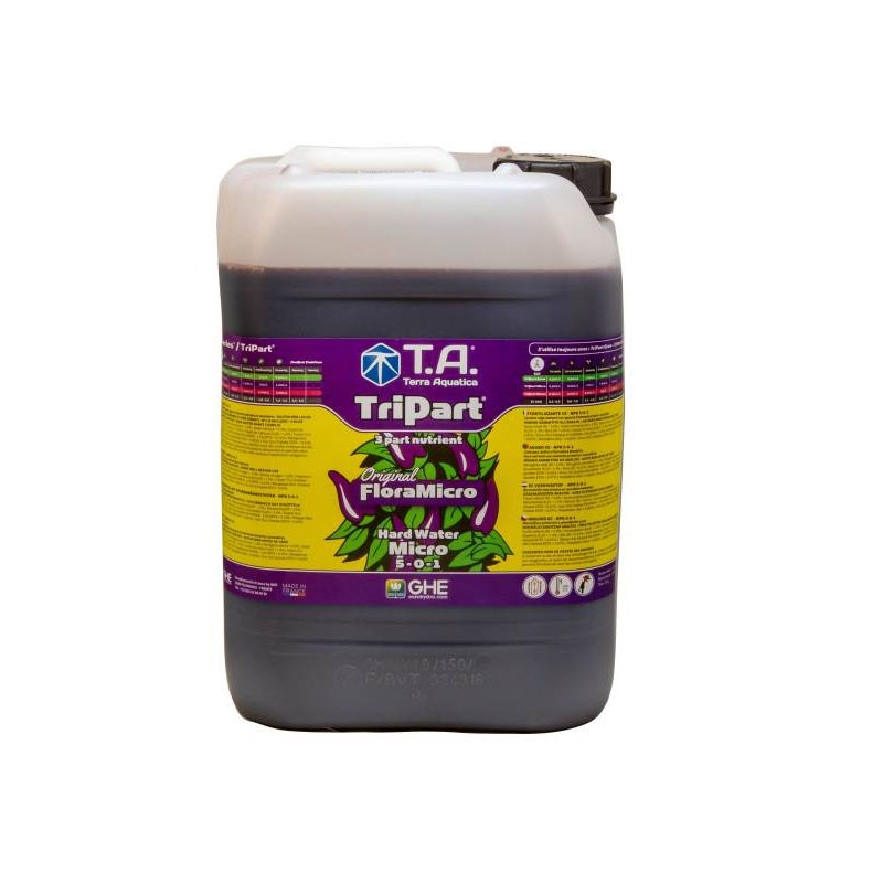Terra Aquatica - Engrais TripartMicro eau dure 10L (Flora Micro)
