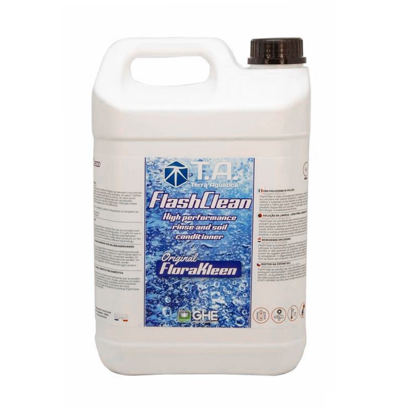 Terra Aquatica GHE - Flashclean 5L, Spüllösung