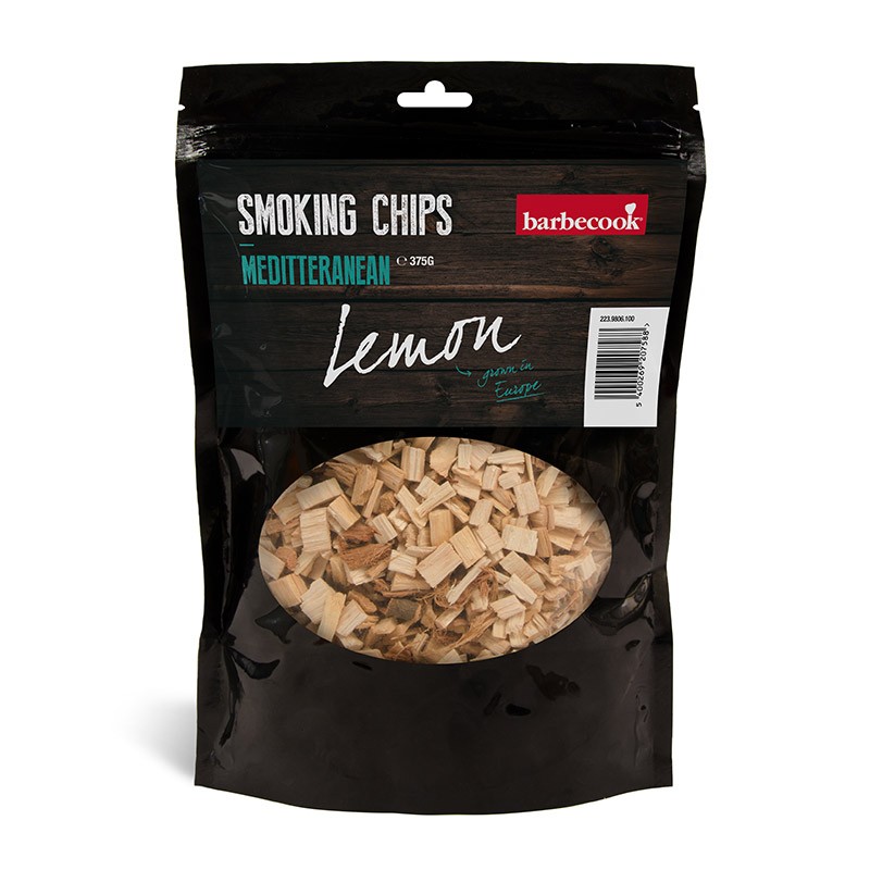 Barbecook - Räucherspäne für den Smoker Zitrone 375g