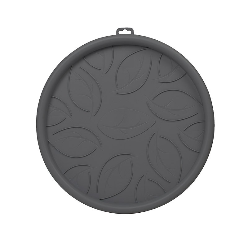 EDA - Soucoupe 4 roulettes - Gris Anthracite - 35 cm