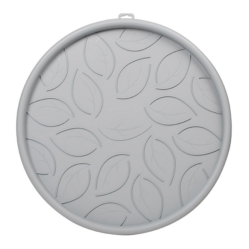 EDA - Soucoupe 5 roulettes - Gris béton - 45 cm
