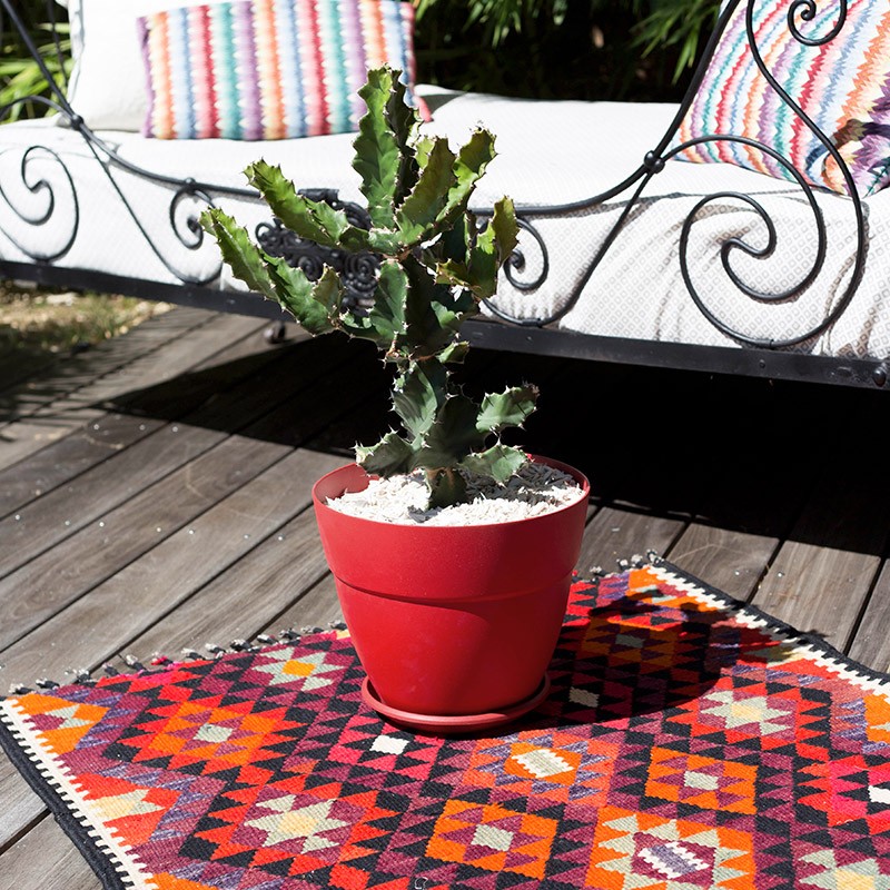 13560 R.RU POT CANCUN 30CM ROUGE RUBIS 11.7L 29,5X25,5CM