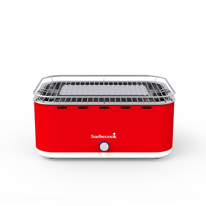 Barbecook - Barbecue de table Carlo Rouge