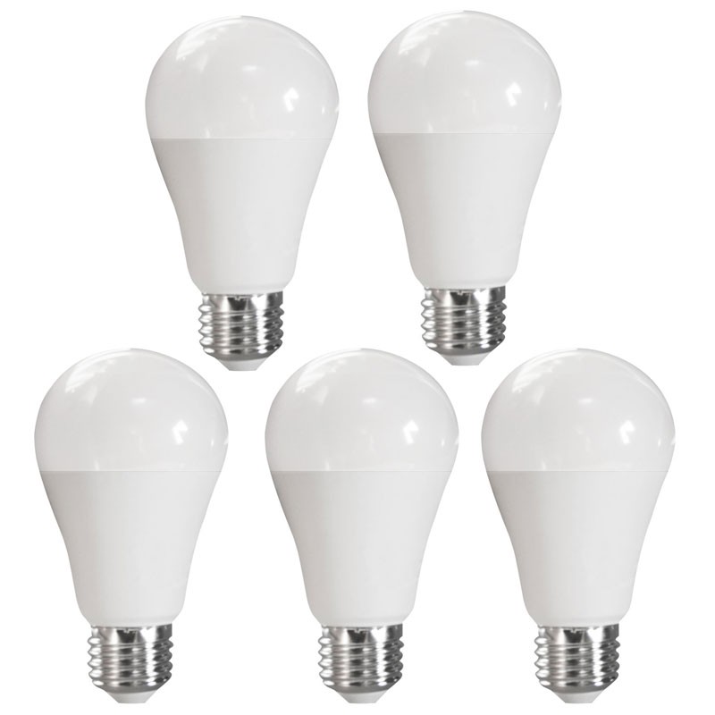 Lot de 5 ampoules led - 9W - 2700K° - Advanced Star - A60 - E27
