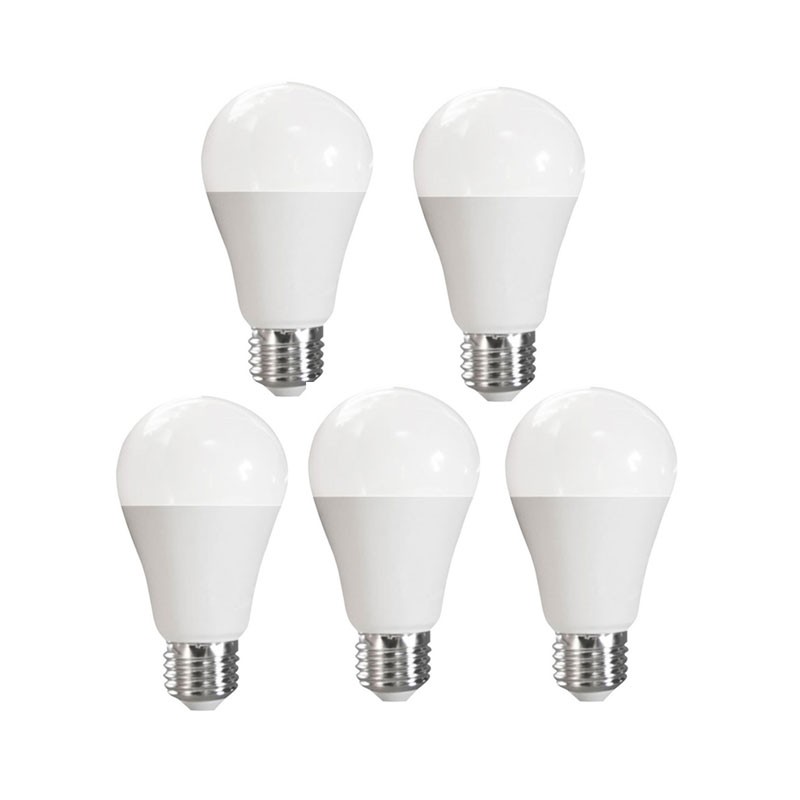 Lot de 5 ampoules led - 5W - 2700K° - Advanced Star - A50 - E27