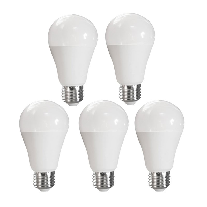 Lot de 5 ampoules led - 7W - 2700K° - Advanced Star - A55 - E27