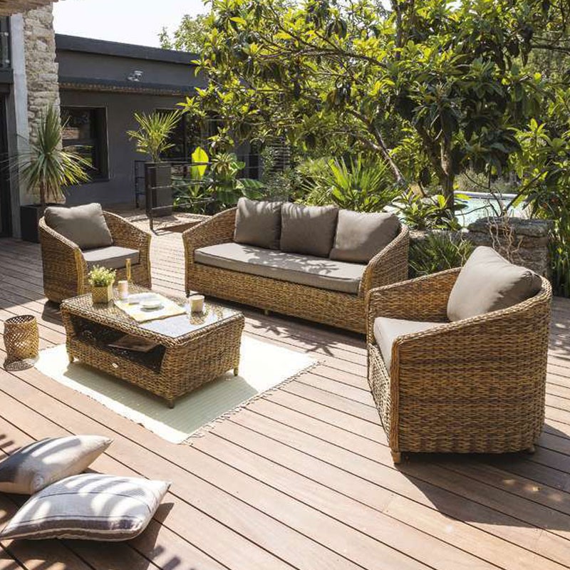 DCB - 5 seater -Havana garden lounge - Honey