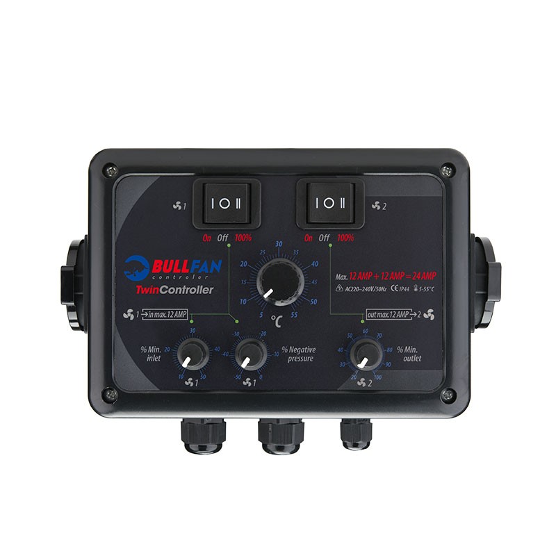 BullFan- Twin controller 12+12 AMP