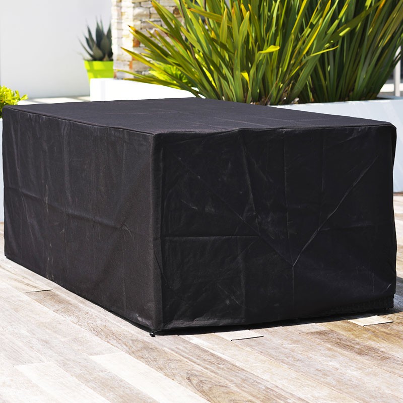 HOUSSE DE PROTECTION POUR TABLE 210X105CM - NOIR