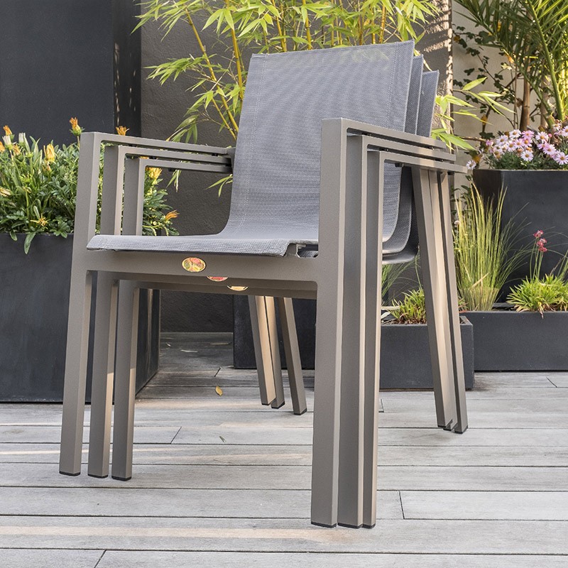STAPELBARE FAUTEUIL ZAHARA ZAND