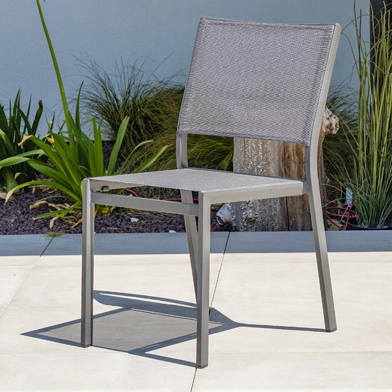 STACKING CHAIR STOCKHOLM GREY ANTH