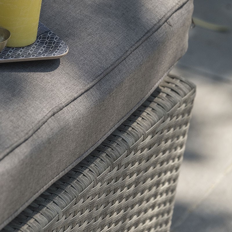 HAPPINESS LOUNGE 5P IN LANA INTRECCIATA - GRIGIO