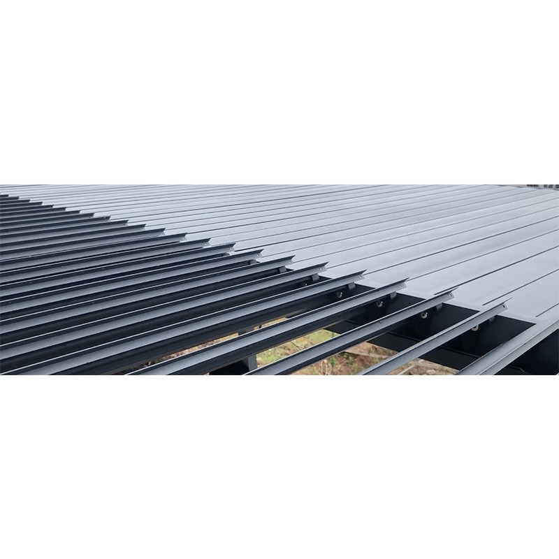 TRAMONTO BIOCLIMATIC PERGOLA GREY ANTH