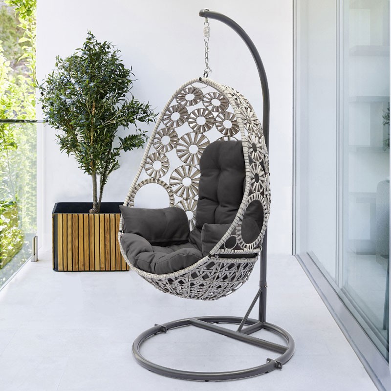 DCB - Balancelle Coussin - Samoa - Gris et taupe