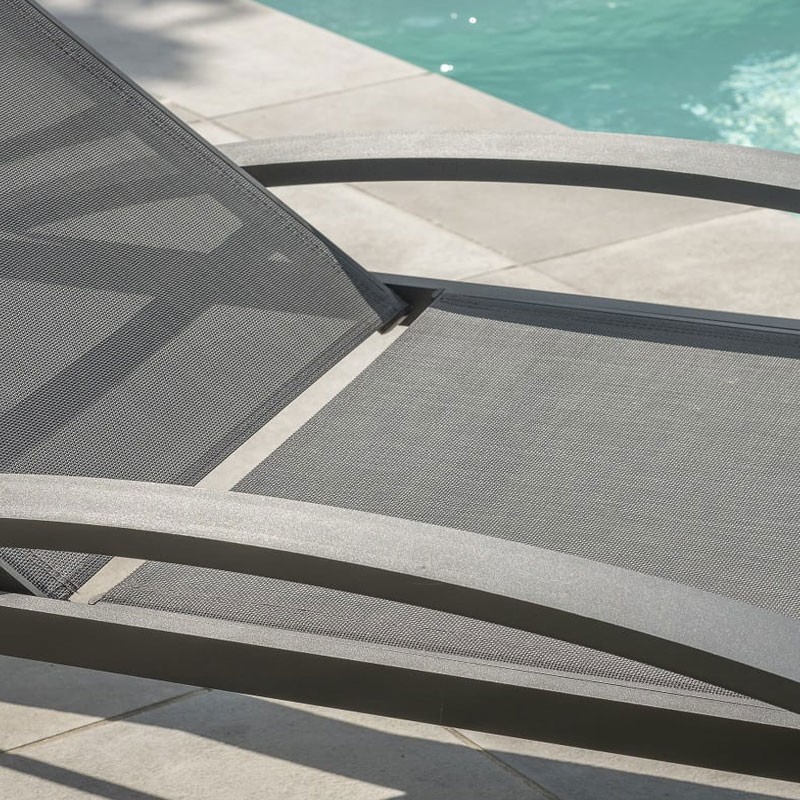BARCELONA DECKCHAIR GREY