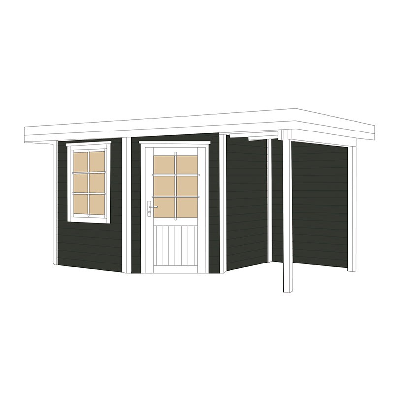 WEKA ABRI DESIGN/CONFORT 213 PLUST1 A ANTHRACITE
