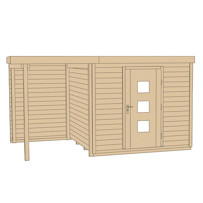 ABRI 413 EXTENSION A T.2. BRUT