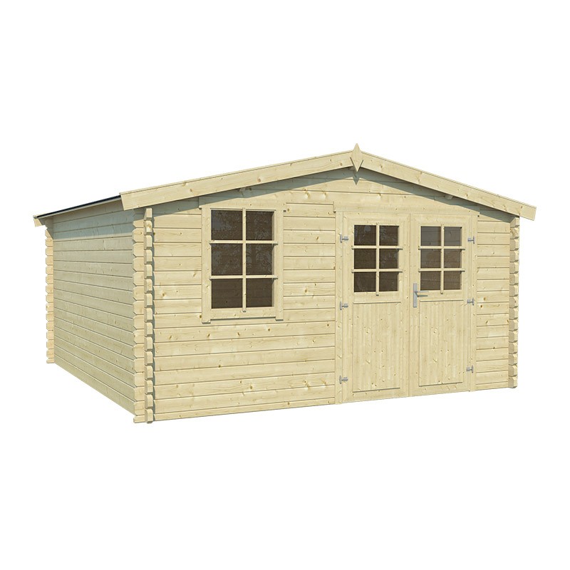 Lasita - Refugio de diseño Bekky - Aspecto bruto - 4,11 x 4,00 x 2,22 m