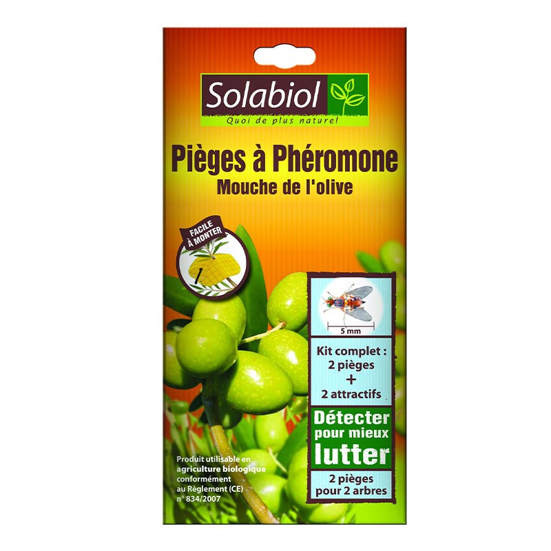 Solabiol - Piège à phéromone - Mouche de l'olive
