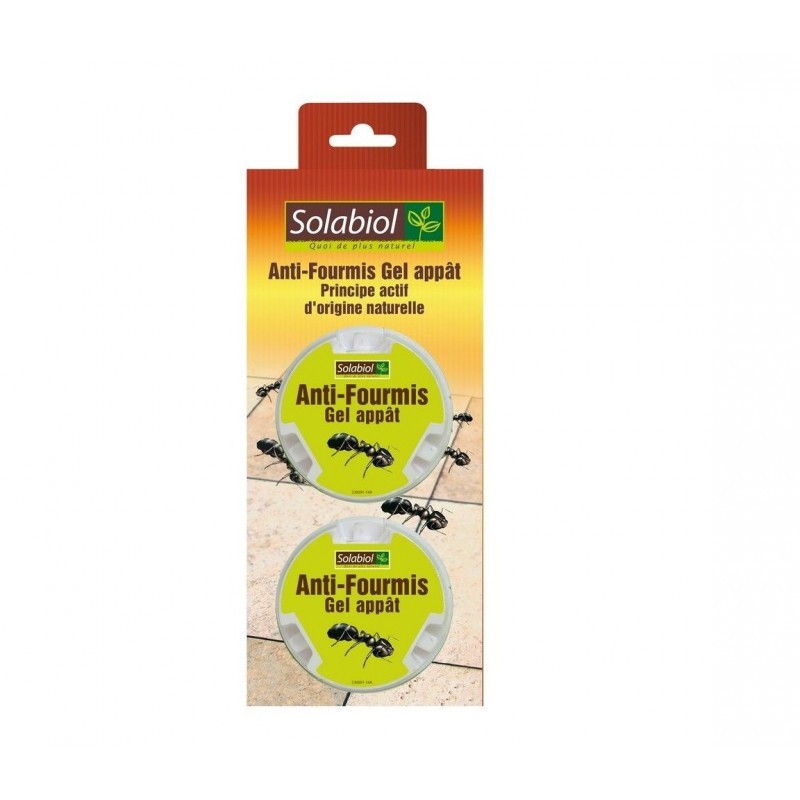 Solabiol - Boîtes appats et tubes Anti fourmis 2 x 10g