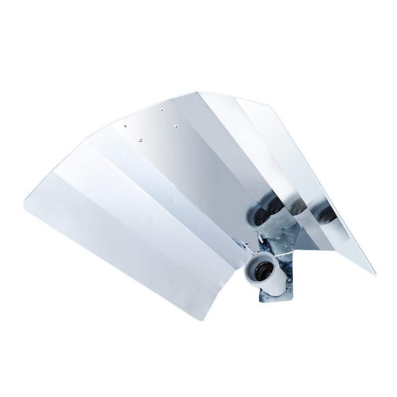Réflecteurs miroir 50x40cm, douille E40, pour hps ou mh 250 à 1000w