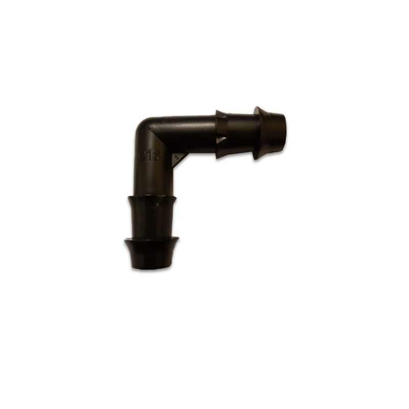 Codo 16mm tubo PE - flexible 