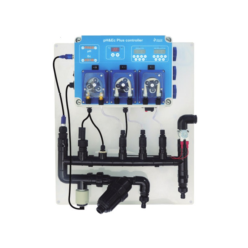 Prosystemaqua - Contrôleur Plus - PH & EC -3 Pompes