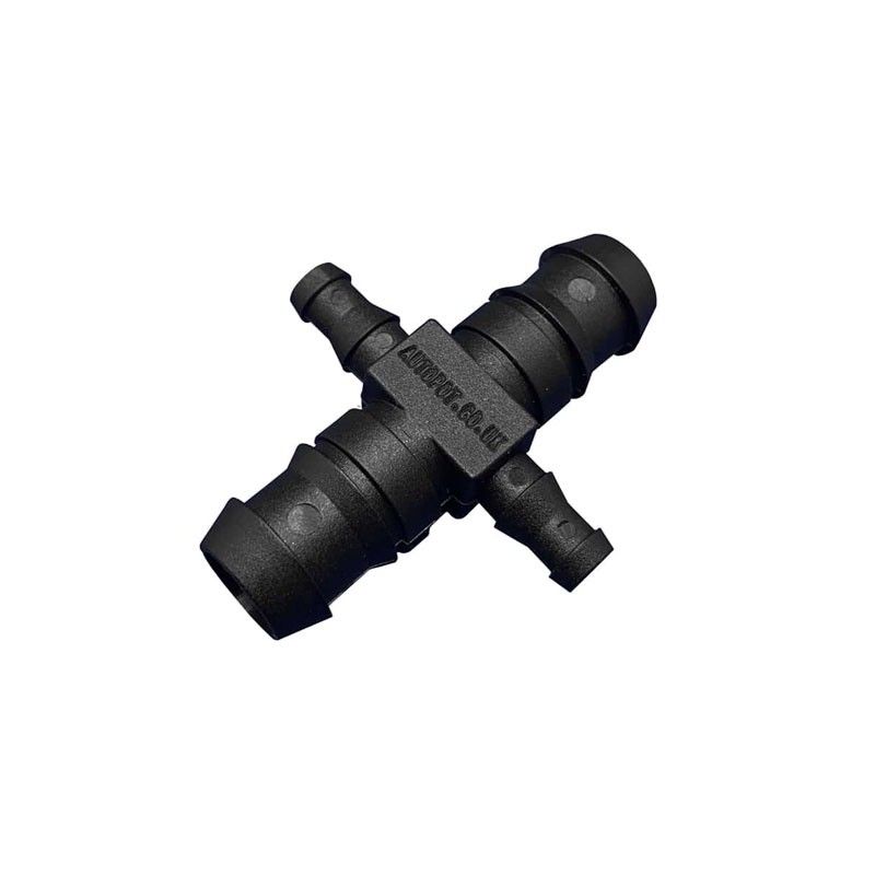 Autopot - 16 and 9 mm cross connector - Irrigation fitting