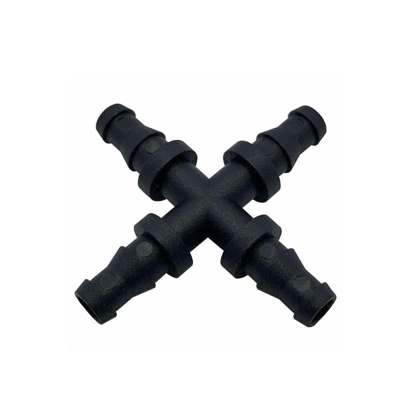 Autopot - 9 mm cross connector - Irrigation fitting