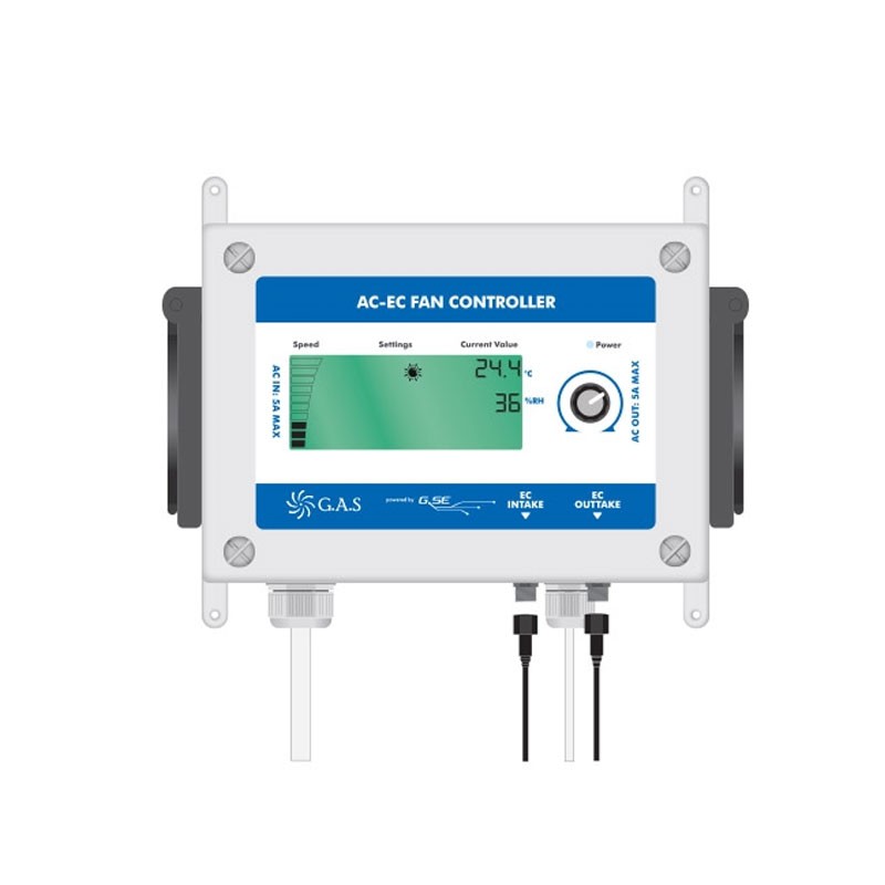 G.A.S - AC-EC ventilatorregelaar - Systemair